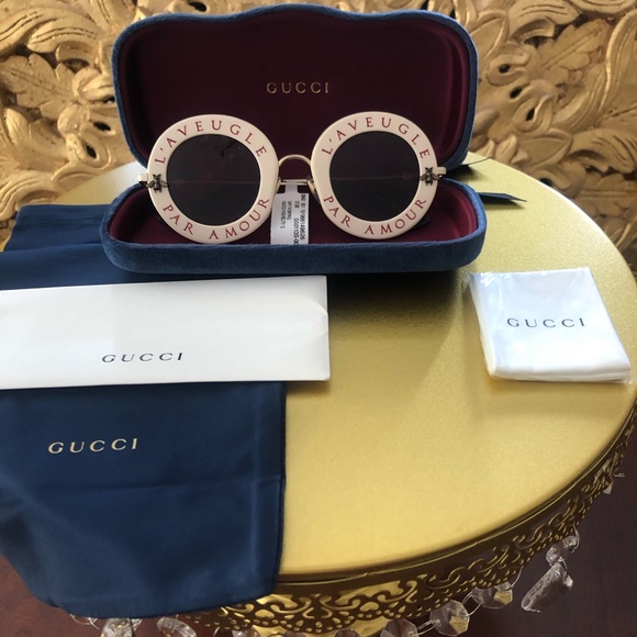 🔥 NEW Gucci Sunglasses GG0113S 002 🔥 - Picture 13 of 16